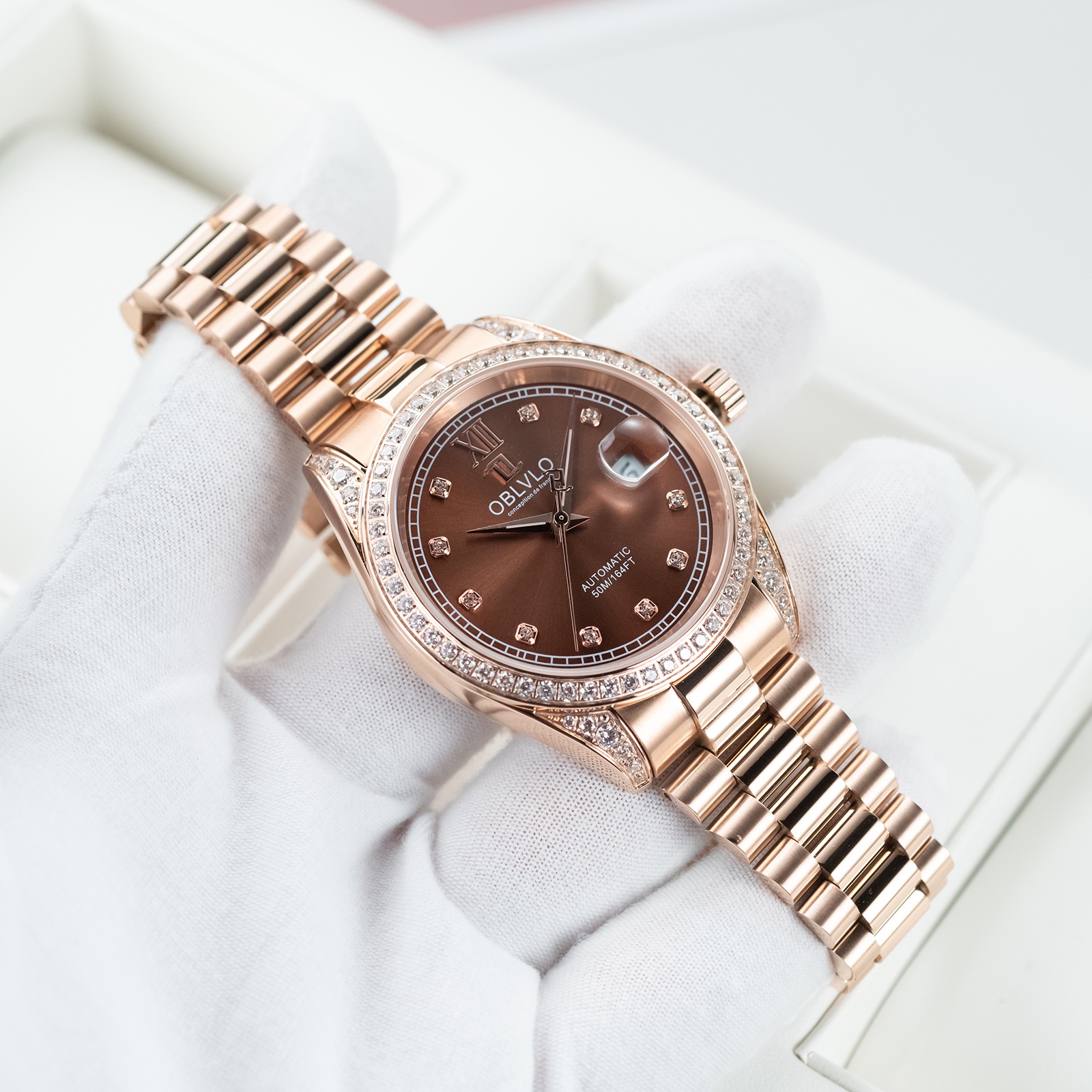 Đồng hồ nam Oblvlo RX-DJ-PHPS