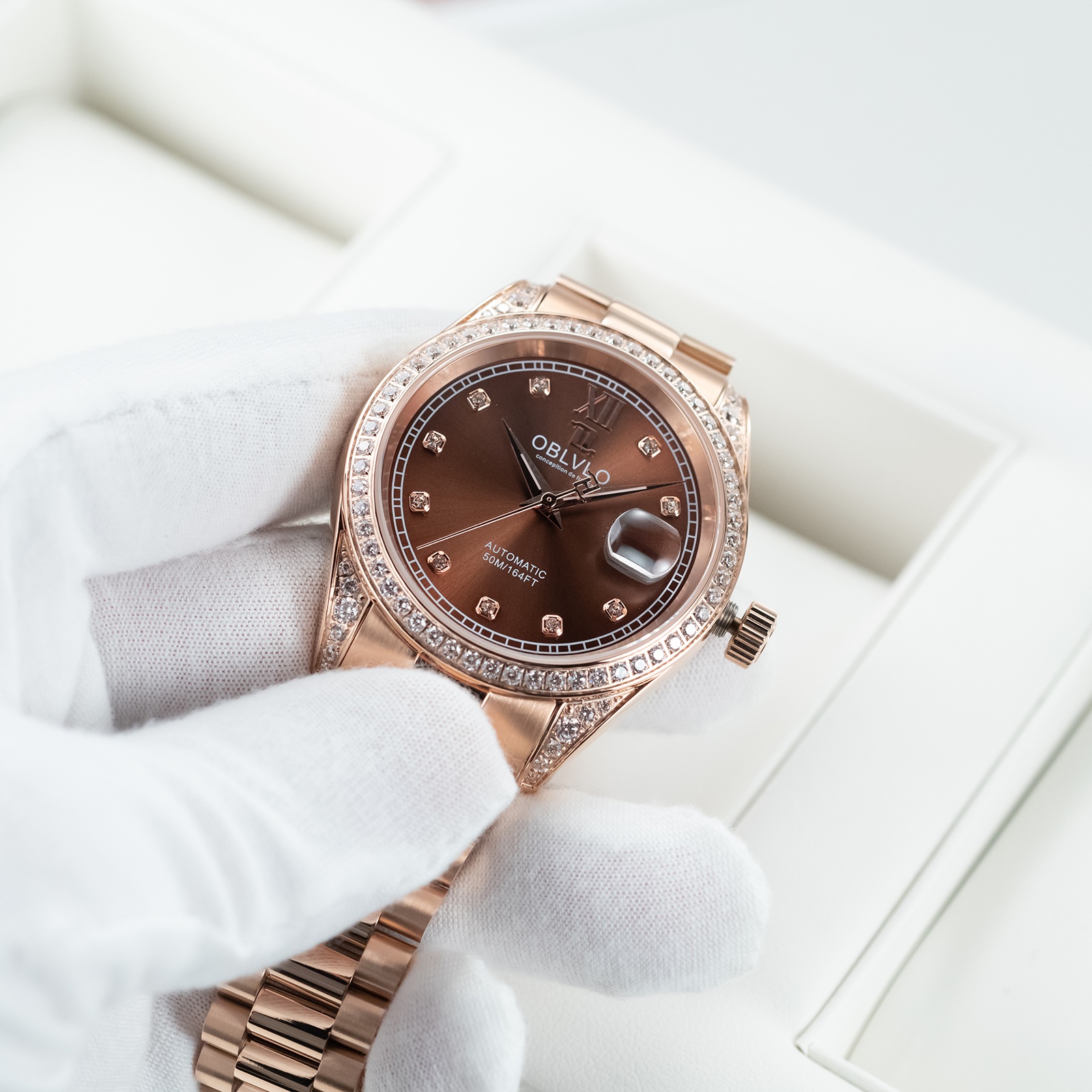 Đồng hồ nam Oblvlo RX-DJ-PHPS