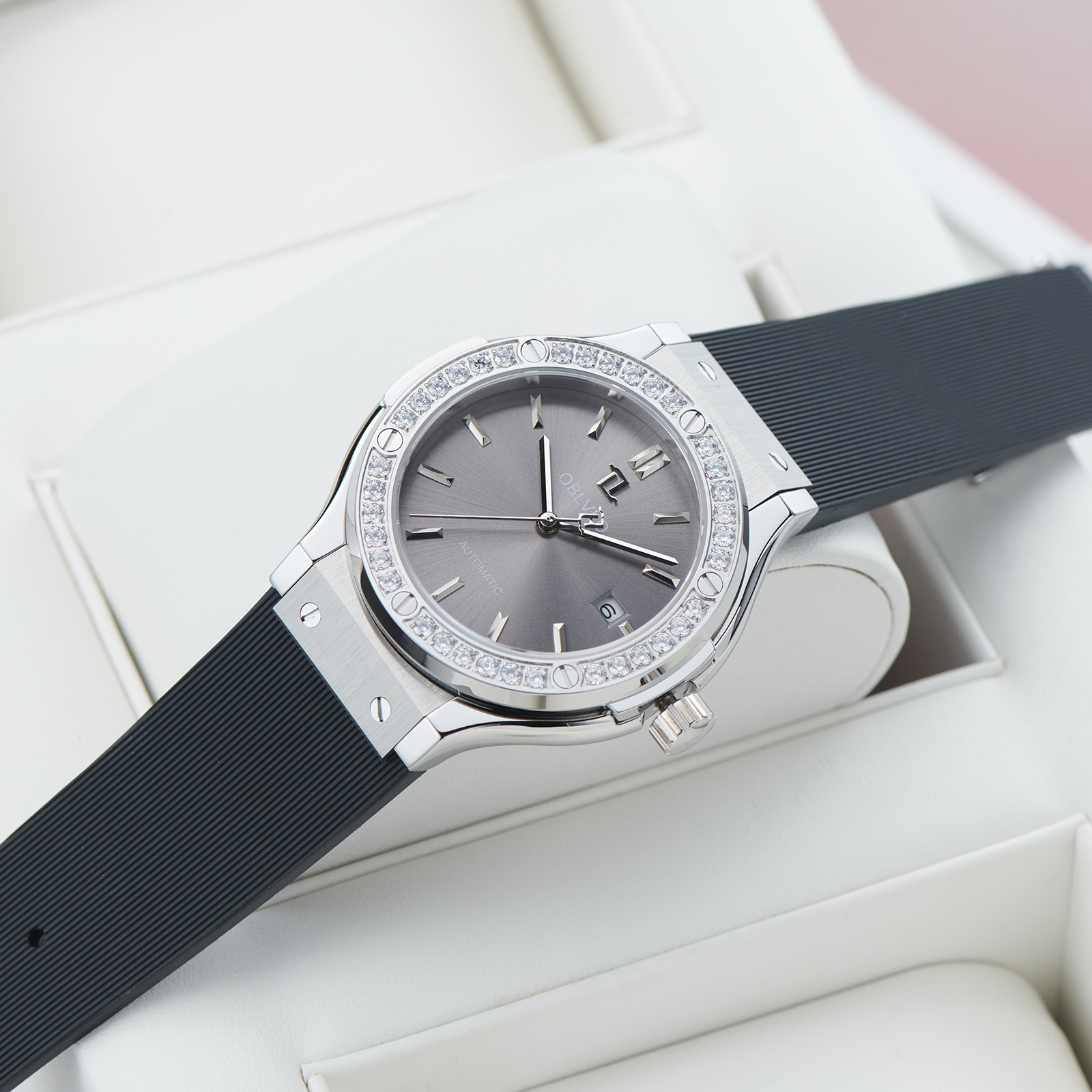 Đồng hồ nam Oblvlo HM-SIM-D-YHBR