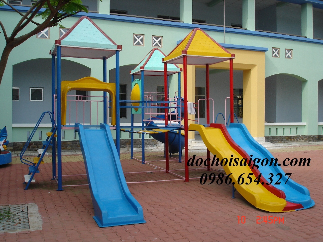 Cầu trượt MS62