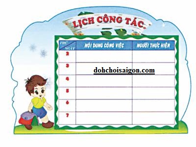 Lịch Công Tác