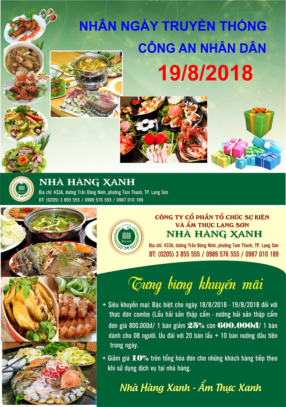 Ăn cực ngon, giá cực sock nhân ngày 19/8