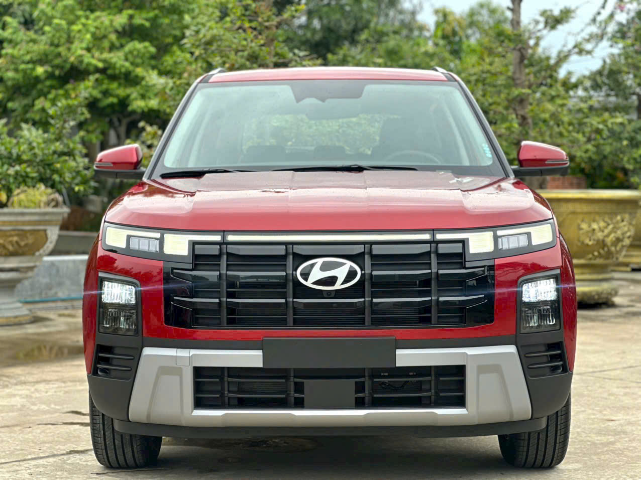 New Creta 2025 màu đỏ mục lục