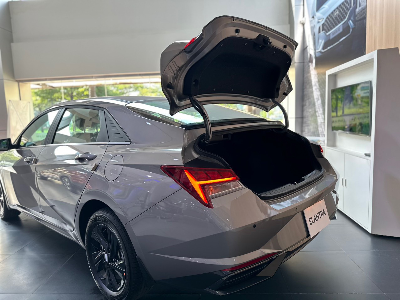 cốp xe dung tích lớn