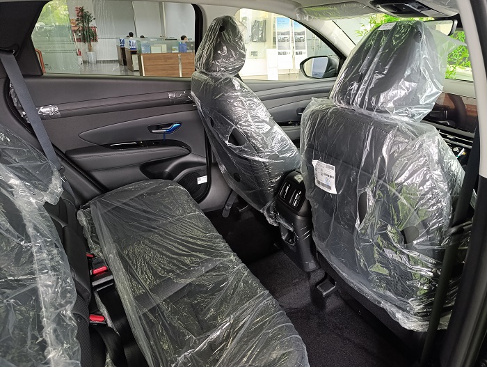 Nội thất tucson turbo 2025 khoang hành khách