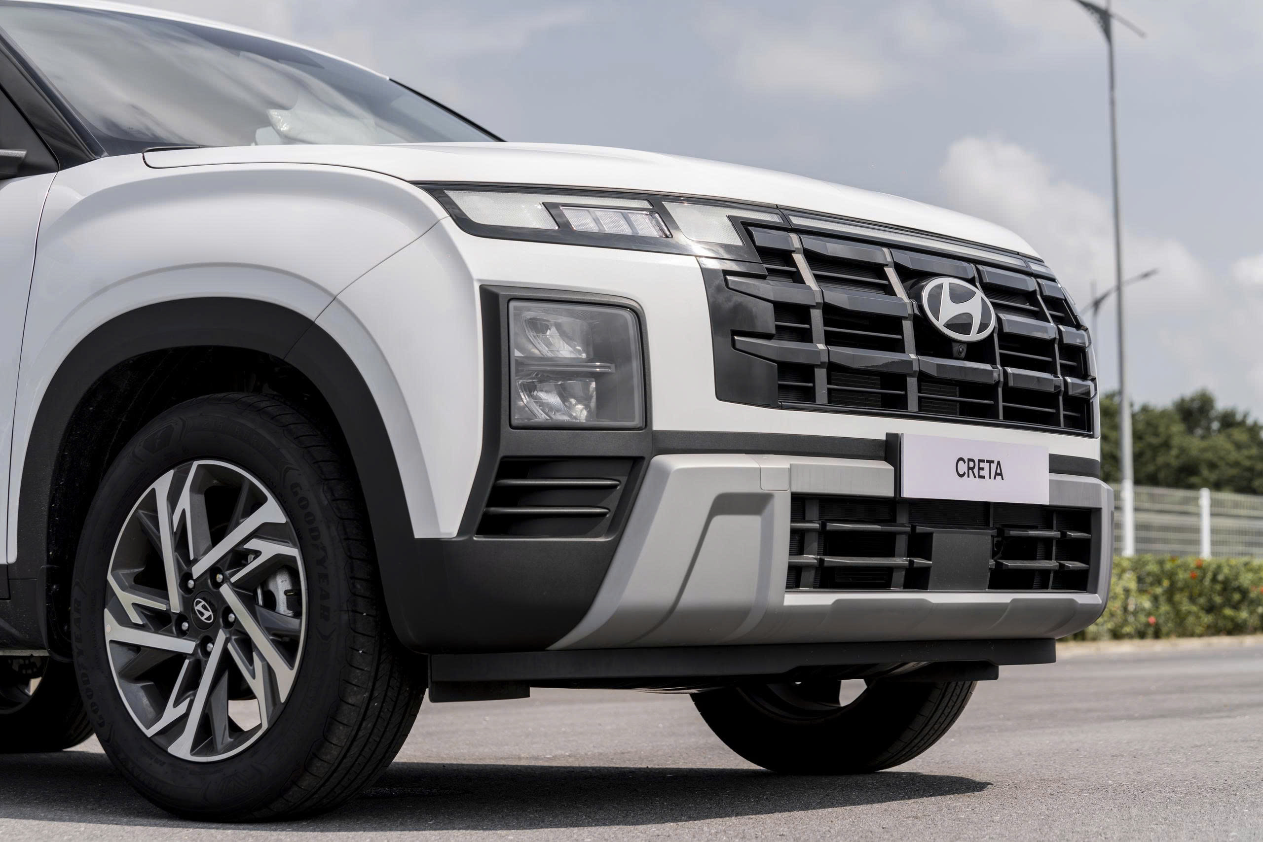 New Creta 2025 đặc biệt mặt calang