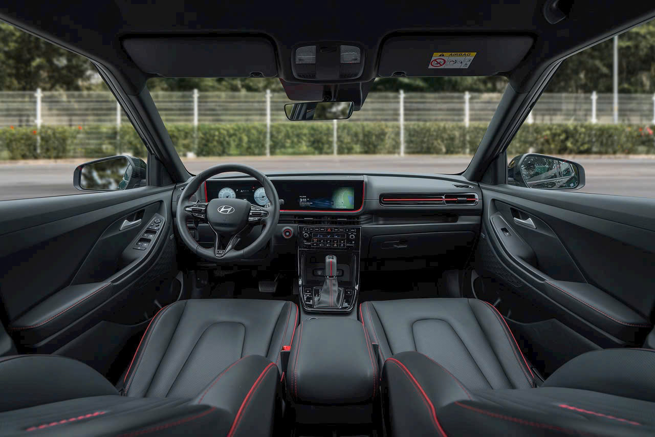 new creta 2025 n-line nội thất