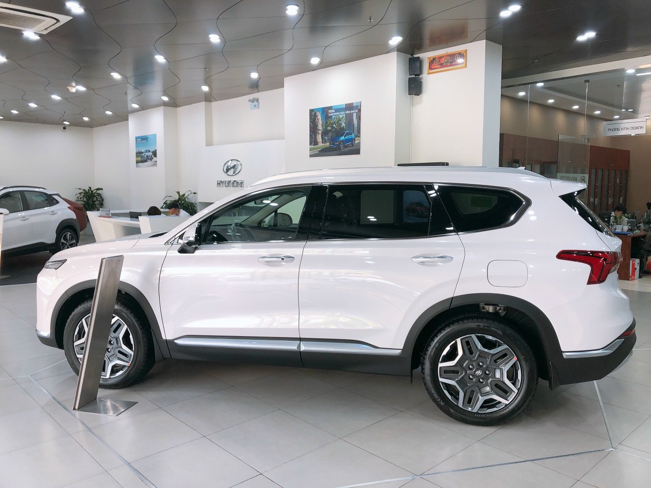 tổng quan hyundai santafe 2024 ảnh bên