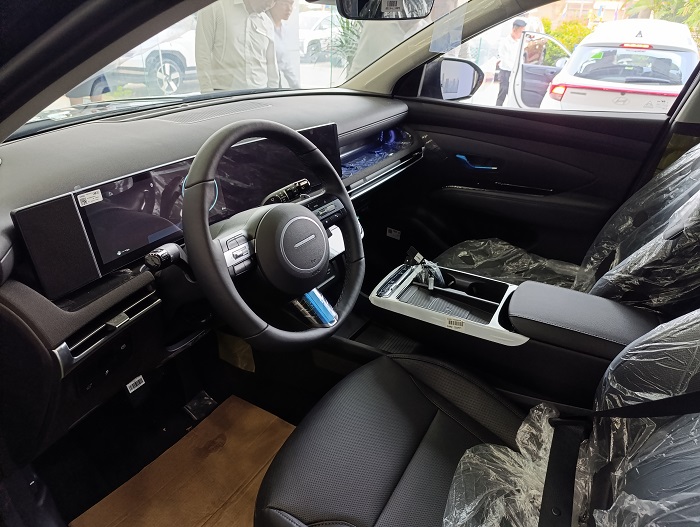 Nội thất tucson 2025 dầu đặc biệt khoang lái