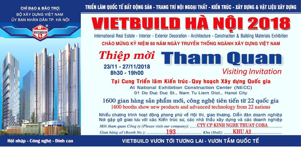 Triển LãmTranh Kính Siêu BềnTriển Lãm Quốc Tế Vietbuld 2018