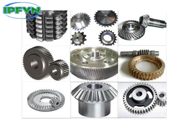 Các loại bánh răng phổ biến và ứng dụng của chúng
