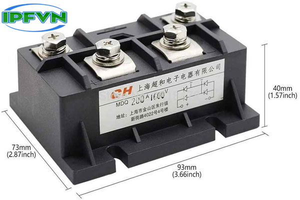 Máy chỉnh lưu 200A -12V