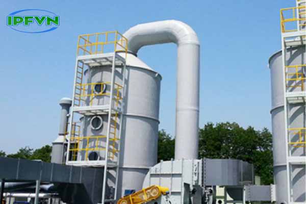 Tháp xử lý khí thải hấp thụ
