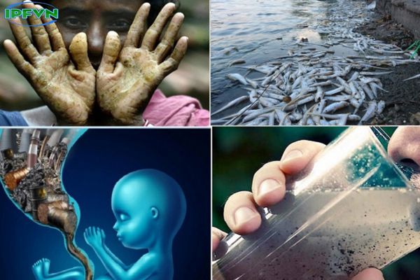 Tác động của nước thải công nghiệp đối với con người