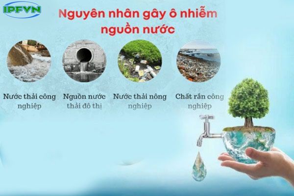 Những tác nhân chính dẫn đến ô nhiễm nước thải