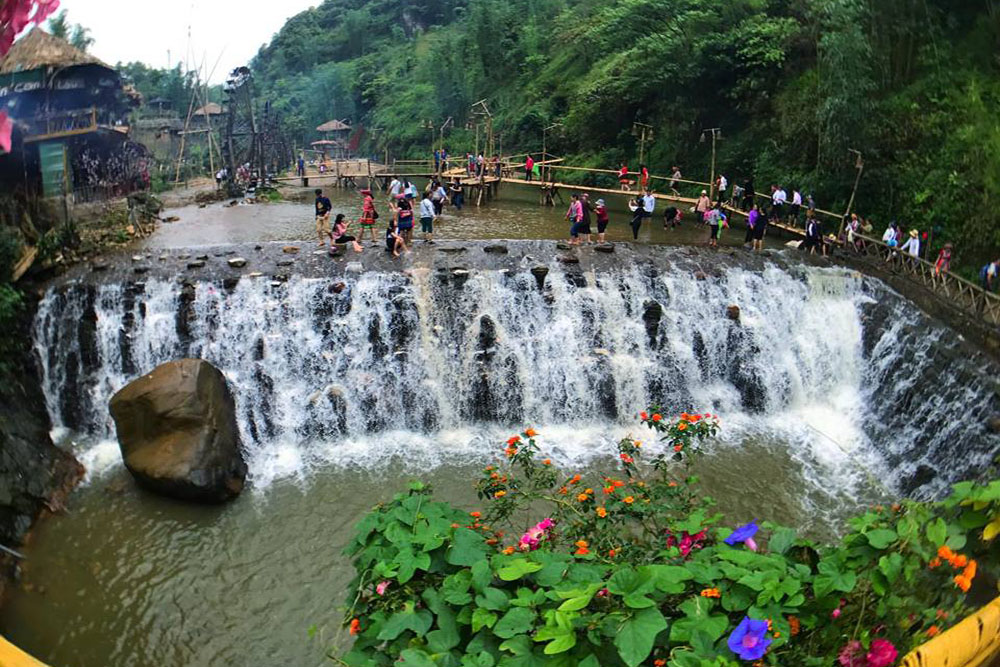 Thác Tiên Sa - Bản H'Mong Sapa - Du lịch Sapa