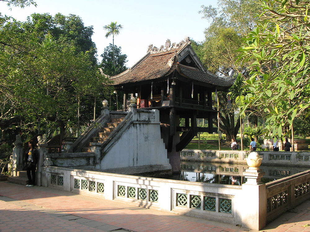 Chùa Một cột - du lịch Ngao du thế giới