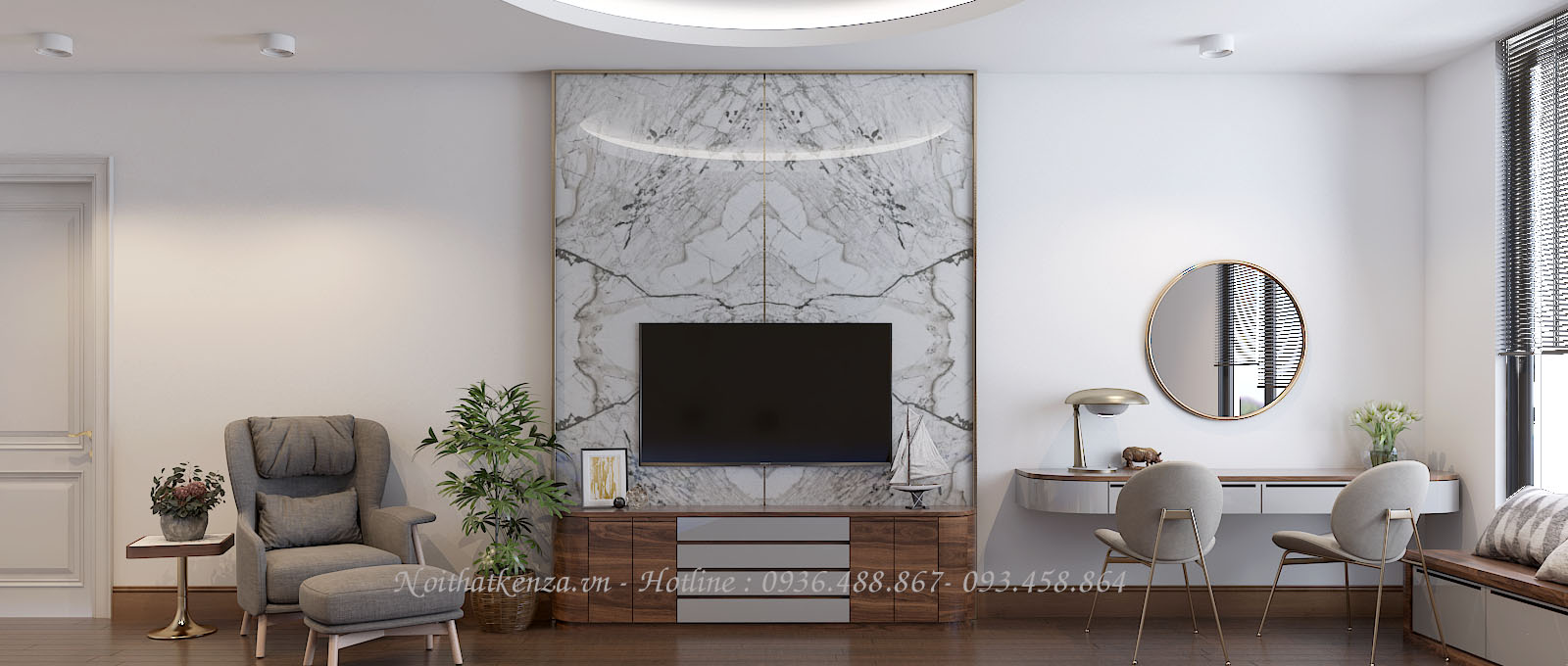 nội thất gỗ óc chó 13