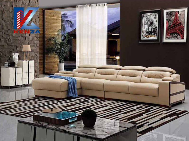 Bàn ghế sofa phòng khách SK 19
