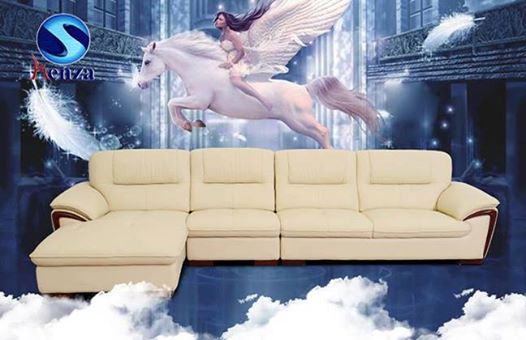 sofa da đẹp KZ G7
