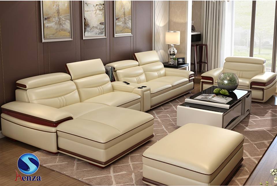 ghế sofa da đẹp KZ G16