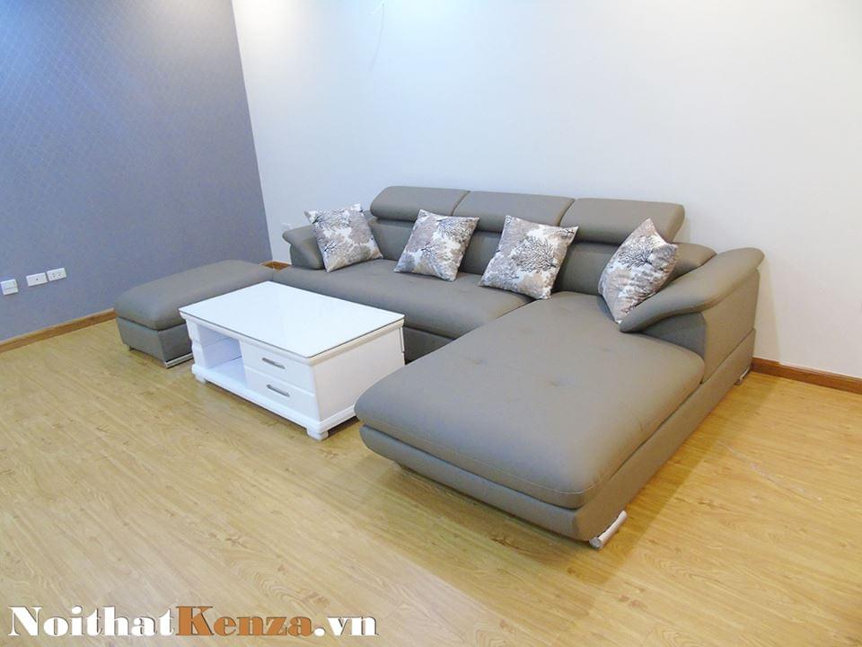 sofa đẹp màu xám KZ 269