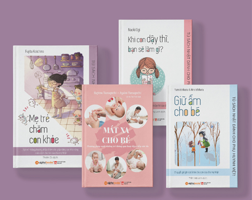 Bộ sách chăm con kiểu Nhật dành cho cha mẹ Việt Bộ sách chăm con kiểu Nhật dành cho cha mẹ Việt