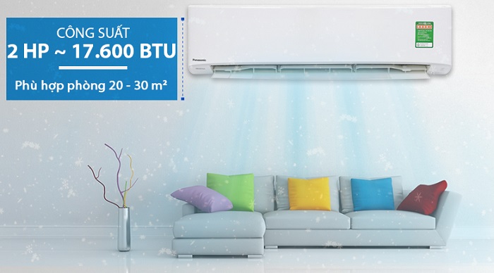 công suất làm lạnh 18.000BTU