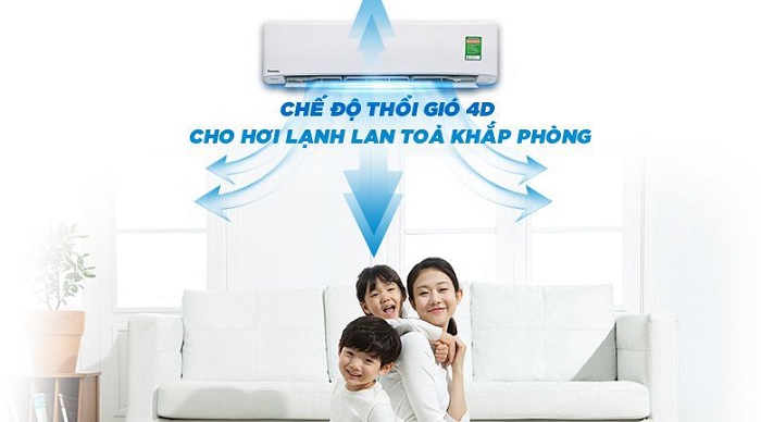 Chế độ thổi gió 4D