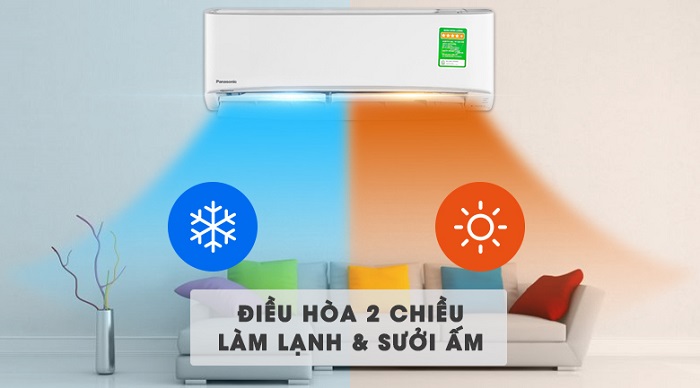 Điều hòa 2 chiều lạnh, sưởi ấm