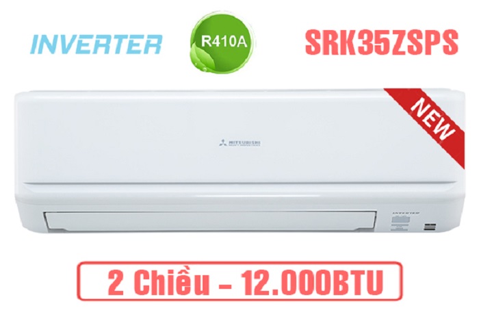 Điều hòa Mitsubishi Heavy 12.000BTU 2 chiều inverter SRK/SRC35ZSPS-W5