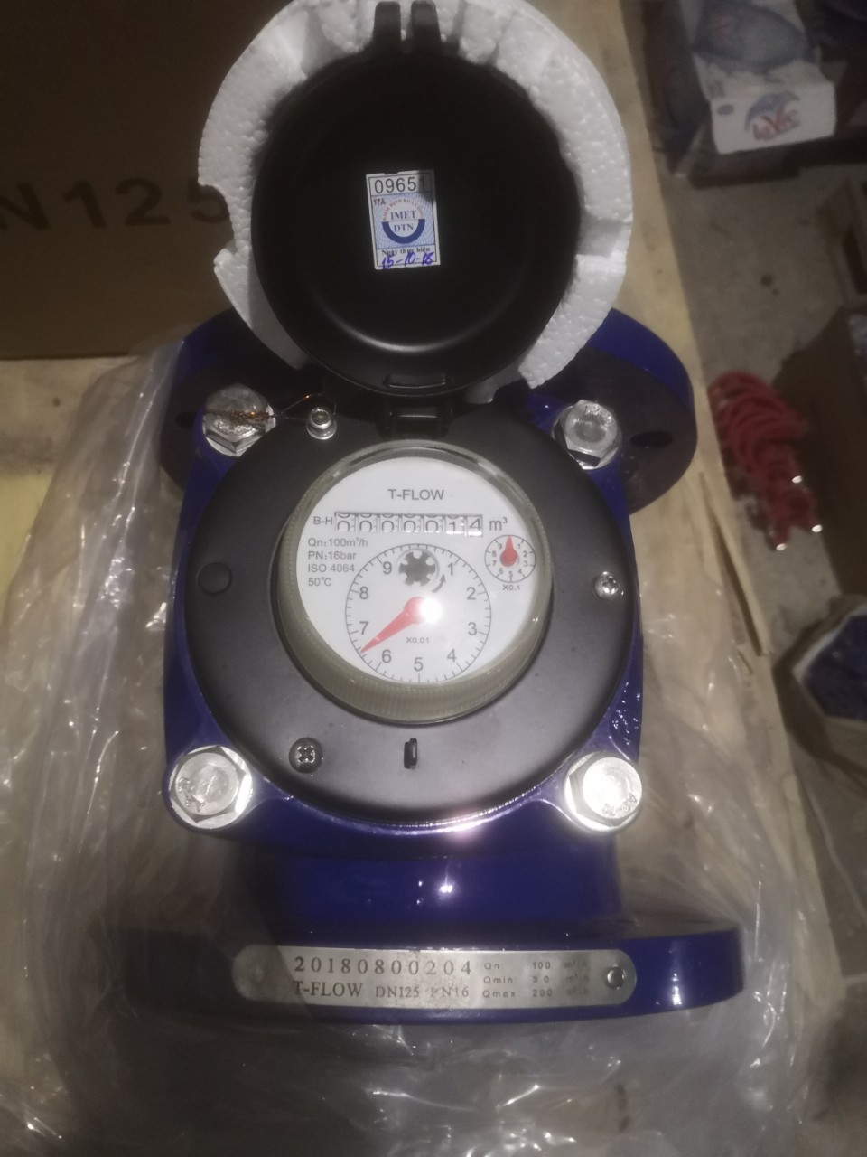 Đồng hồ đo lưu lượng nước T-Flow DN125