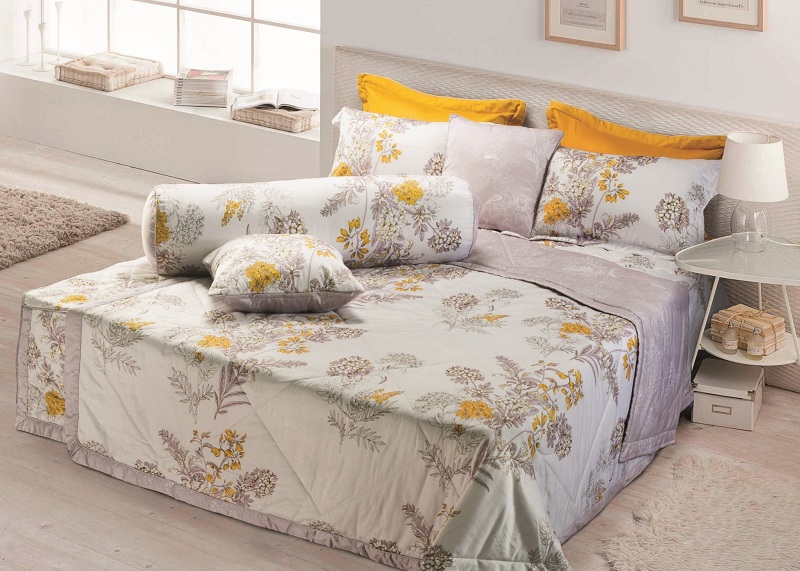 Bộ chăn ga gối Everon EP1831 có sự kết hợp tuyệt vời giữa màu sắc và hoa văn