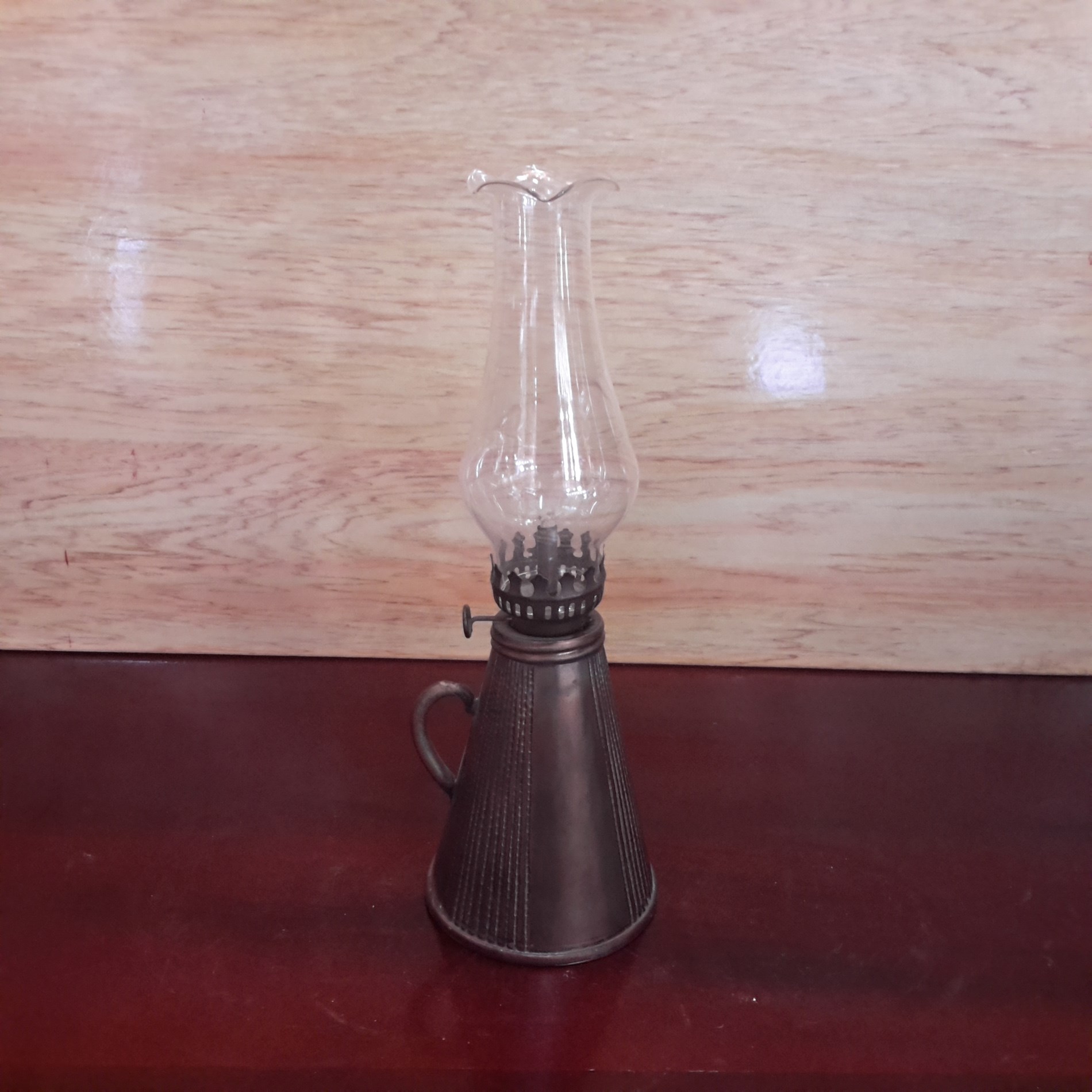 Đèn dầu đồng giả cổ - DD101