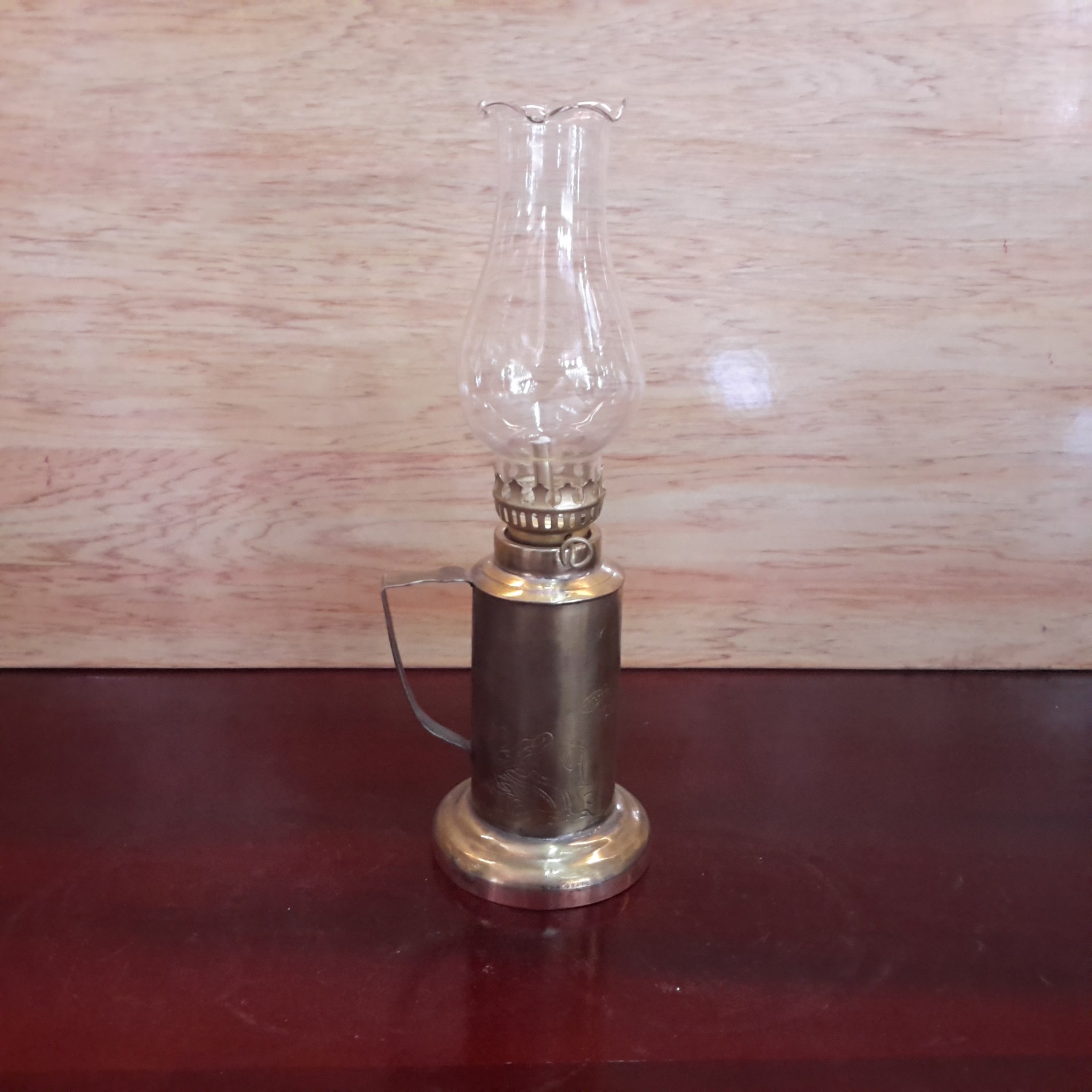 Đèn dầu đồng giả cổ - DD103
