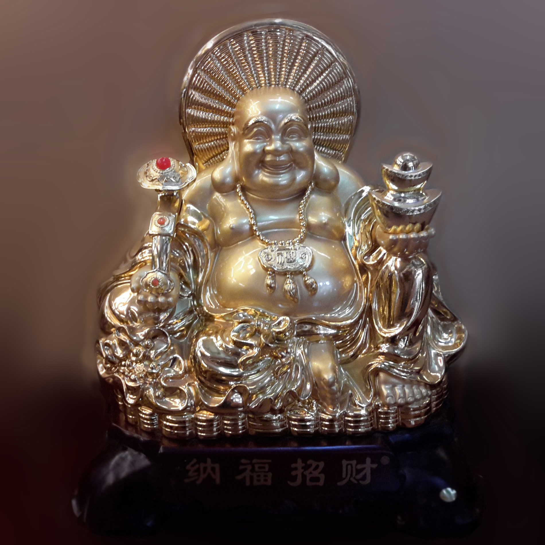 Phật Di Lặc như ý vàng - DL111