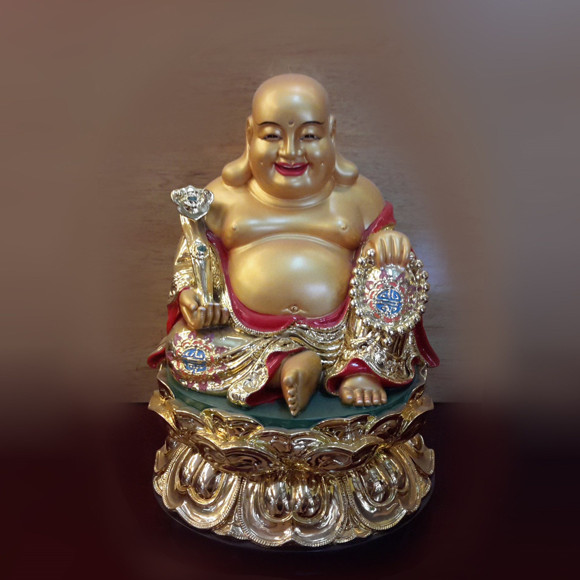 Phật Di Lặc như ý vàng - DL109