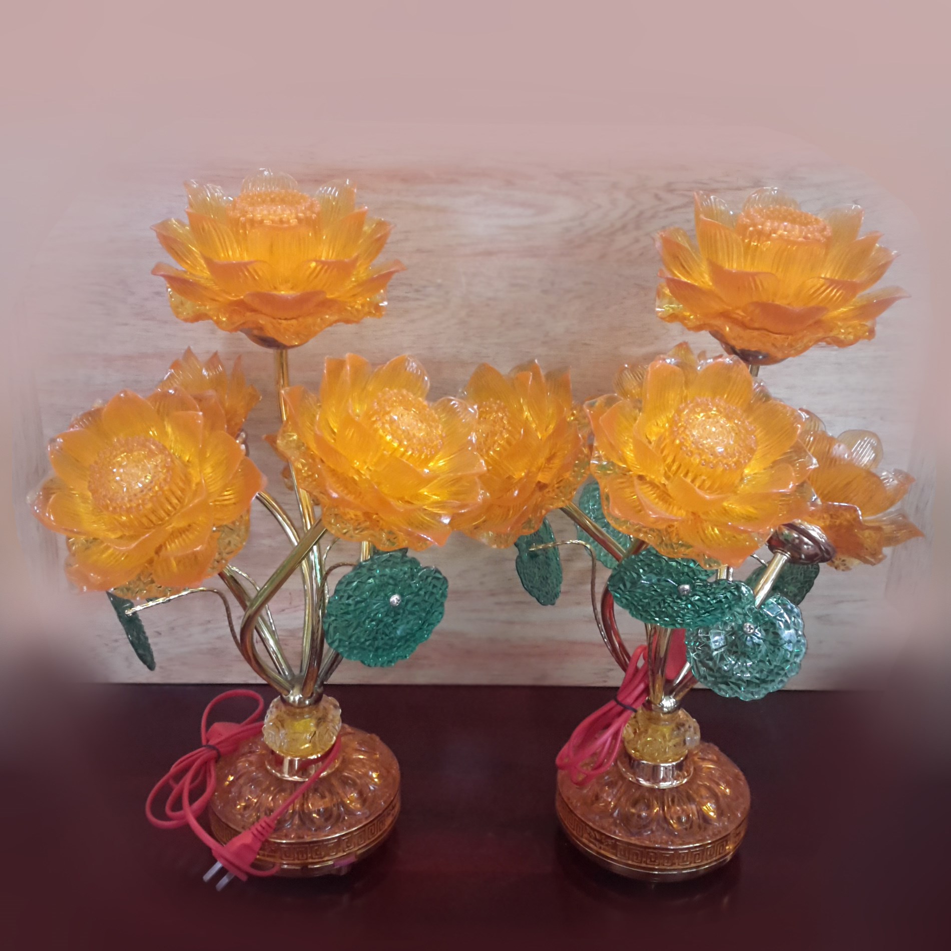 Đèn hoa sen 5 ngọn - DT200