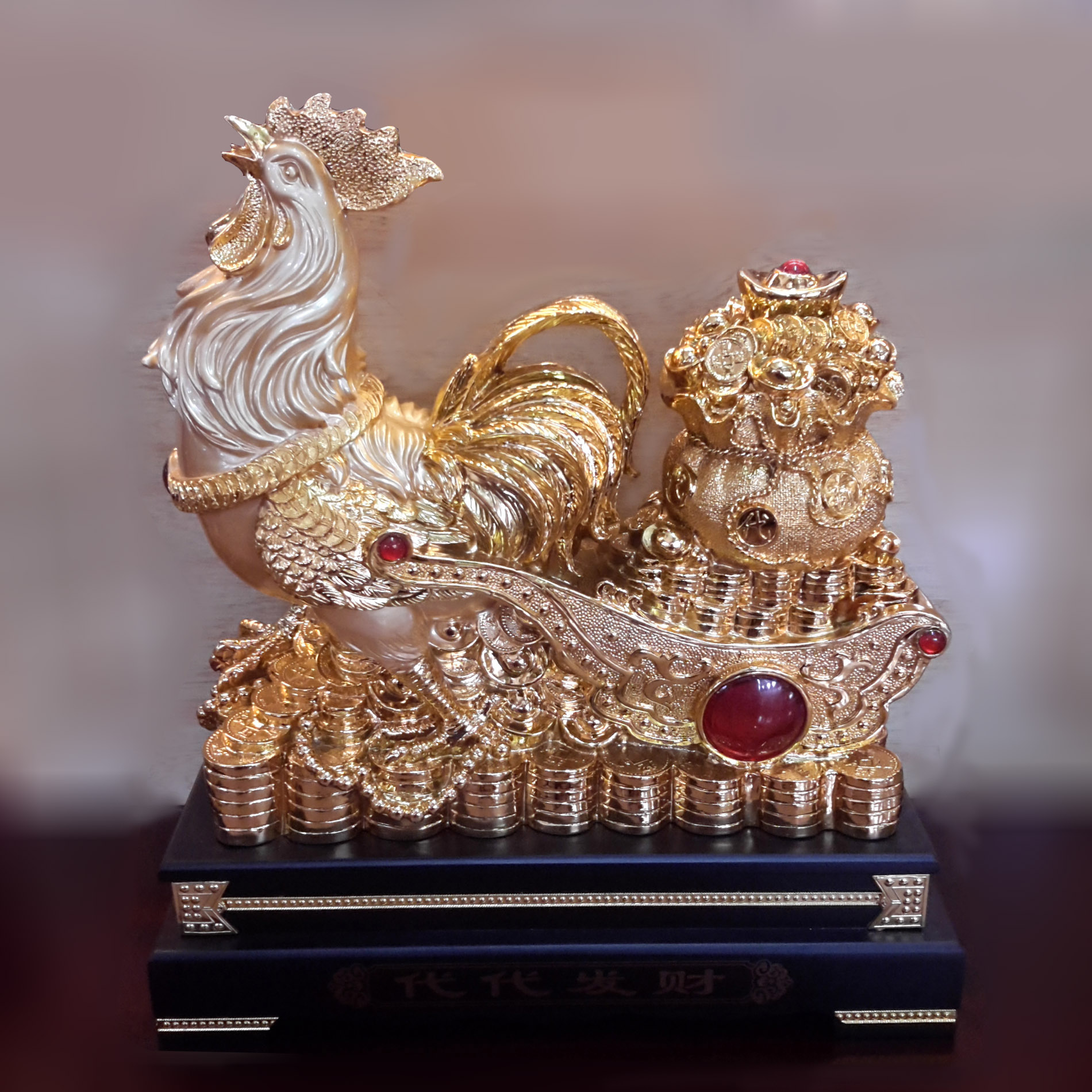 Gà Trống kéo củ cải - 12GT003