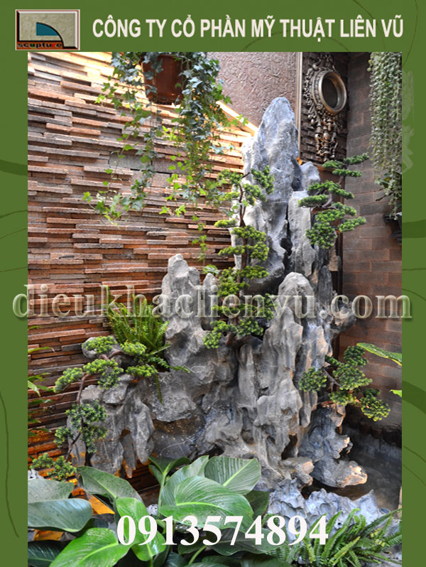 Tiểu cảnh non bộ trong nhà