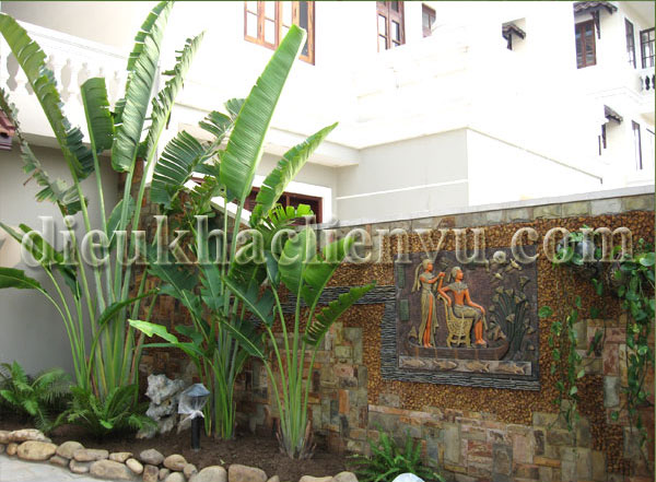 tiểu cảnh làm đẹp sân vườn