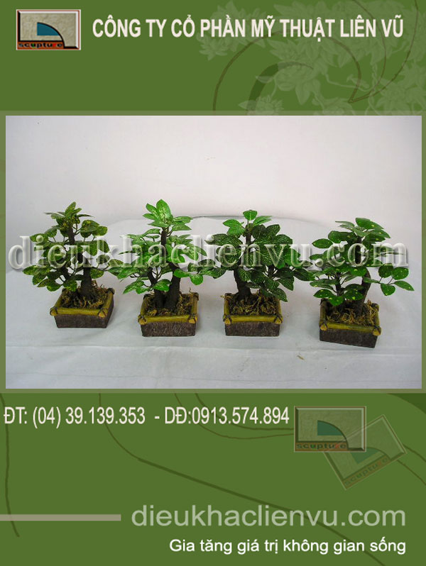 Cây giả trong nhà