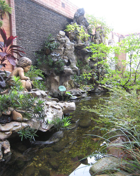 Trang trí tiểu cảnh sân vườn đẹp