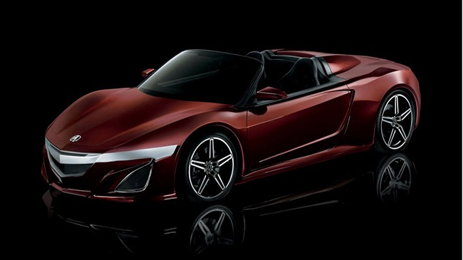 Acura NSX 2015 sẽ có phiên bản mui trần Acura NSX 2015 sẽ có phiên bản mui trần