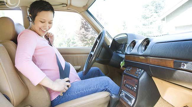 Cách thắt dây an toàn trong thời kỳ mang thai Cách thắt dây an toàn trong thời kỳ mang thai