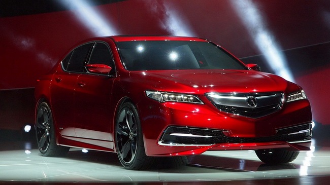 Acura TLX 2015 sẽ ra mắt tại New York Acura TLX 2015 sẽ ra mắt tại New York