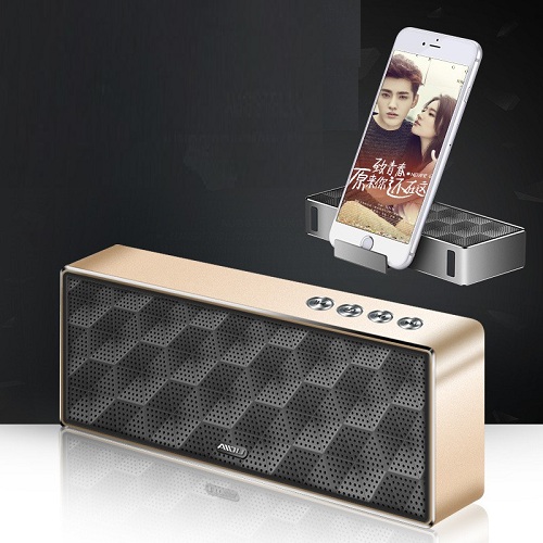 Loa Bluetooth kiêm gá đỡ Aidu Keling F5 Bass Mạnh Nghe Hay
