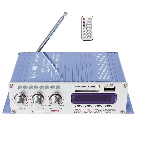 Âm ly có bluetooth 12V Kentiger HY502S