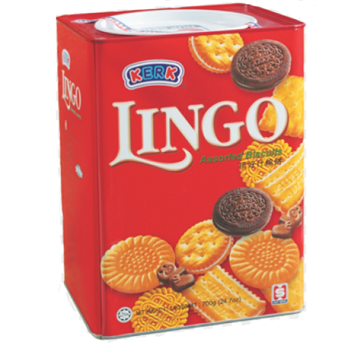 Bánh thập cẩm Hộp thiếc Kerk LINGO