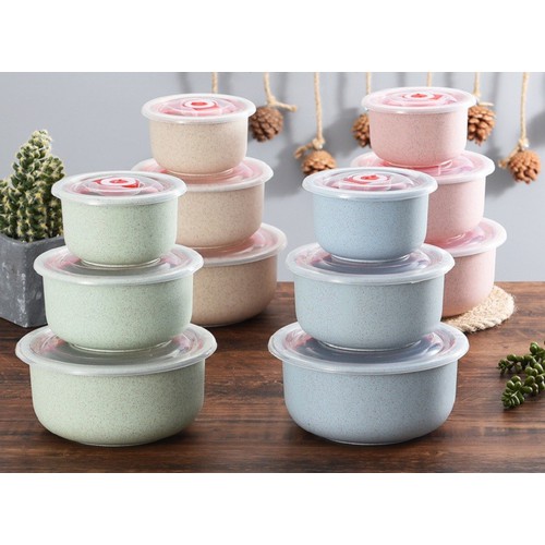 Bộ 3 hợp cơm lúa mạch